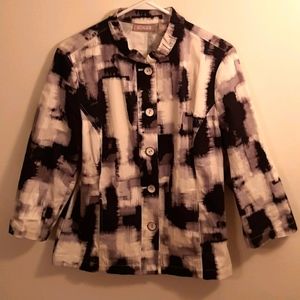 Chico's, Lightweight Button-Up Jacket